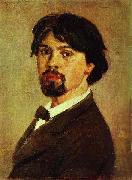Vasily Surikov Self Portrait oil painting